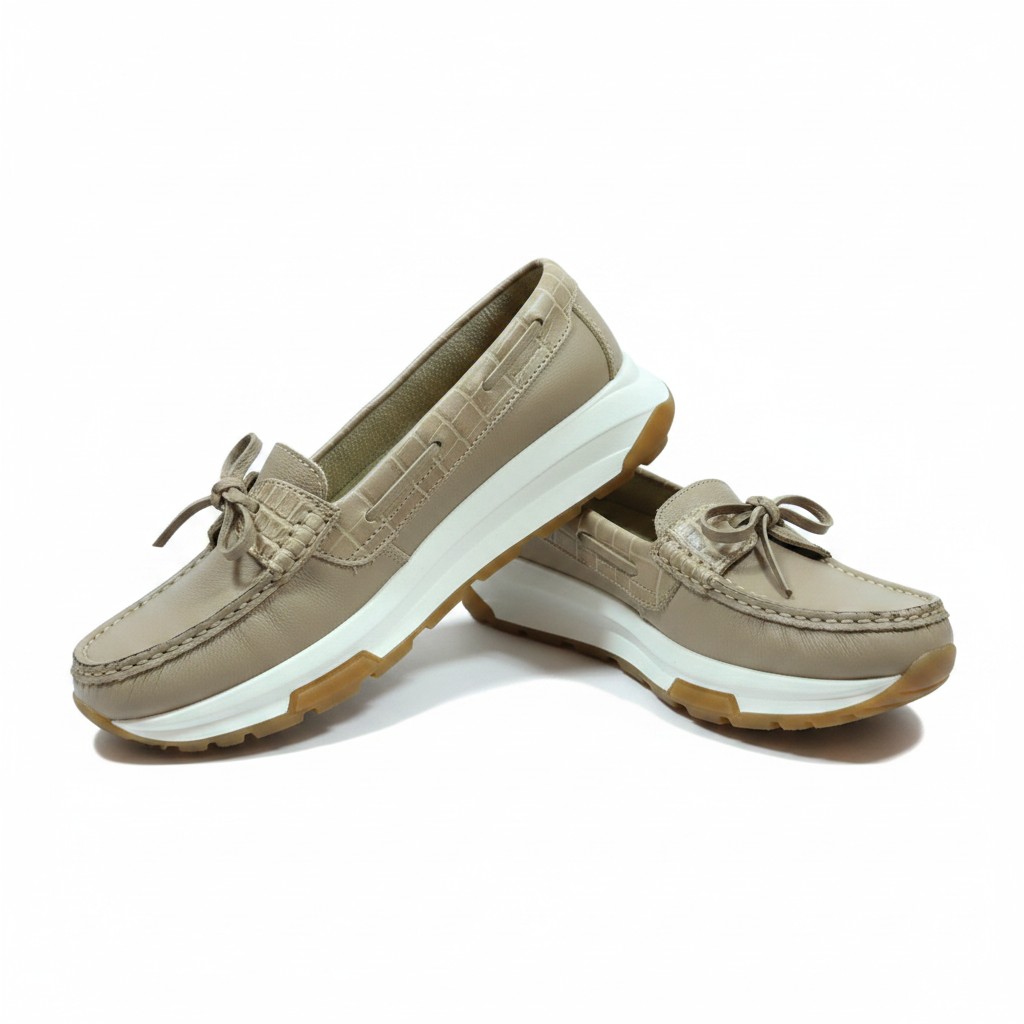 Mocasín Cuero Dama TAUPE 1006 - Image 5