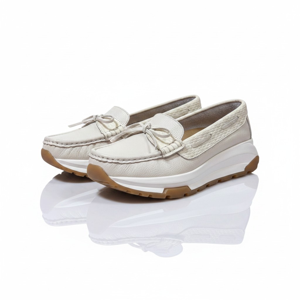 Mocasín de Cuero Dama Talco 1007 - Image 5