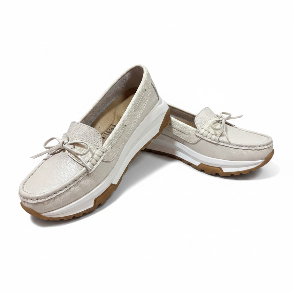 Mocasín de Cuero Dama Talco 1007 - Image 6