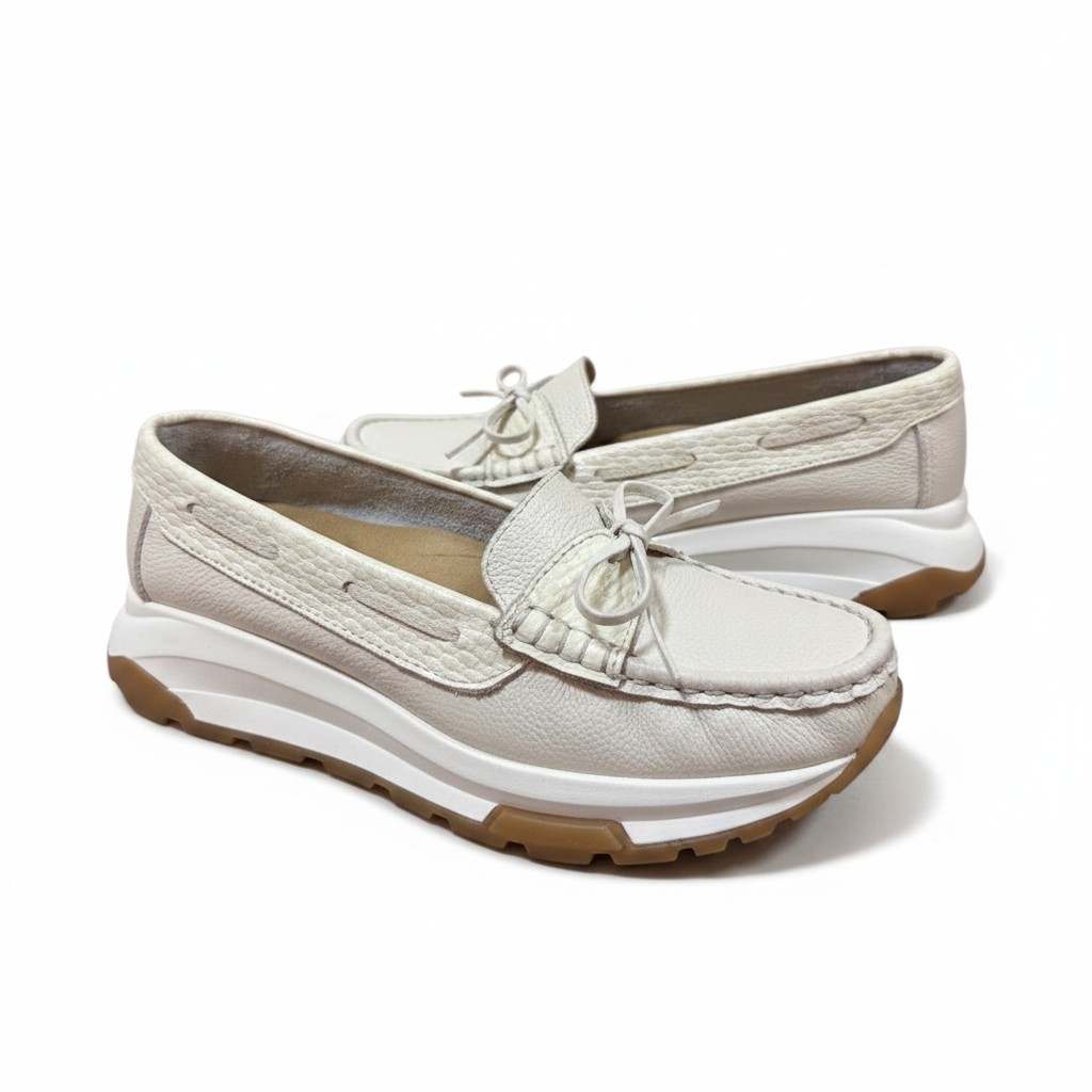 Mocasín de Cuero Dama Talco 1007 - Image 4